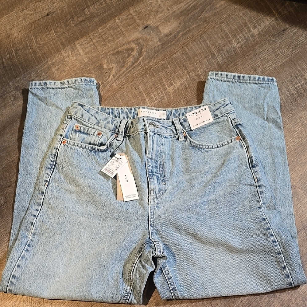 Women's Light Blue Mom Jeans